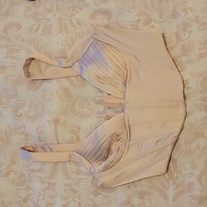 Zara Satin Corset Bra Top